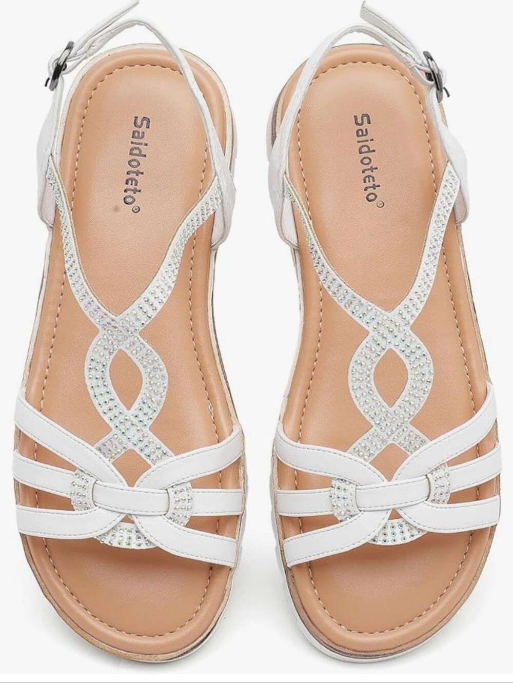 Saidoteto Sandals With Rhinestones - Picture 5 of 6